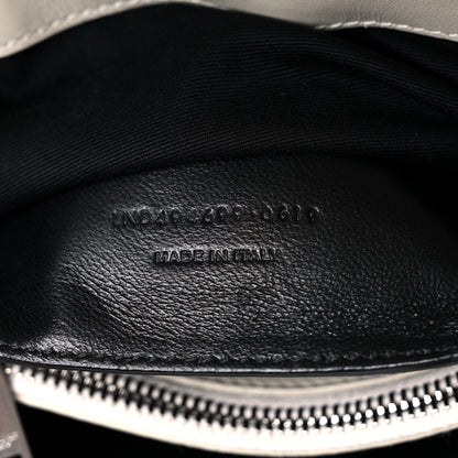 Saint Laurent Calfskin Y Quilted Monogram Small Loulou Chain Satchel Ivory 7 of 10