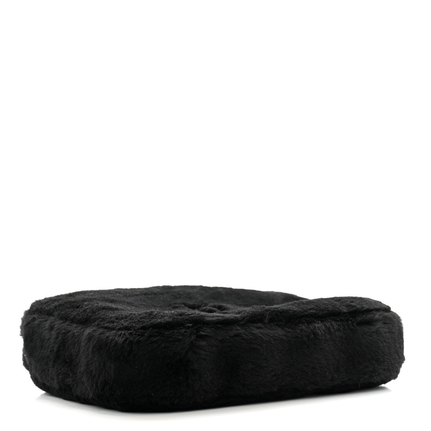 Chanel Shearling Lambskin CC Flat Mules 40 Black 13 of 15