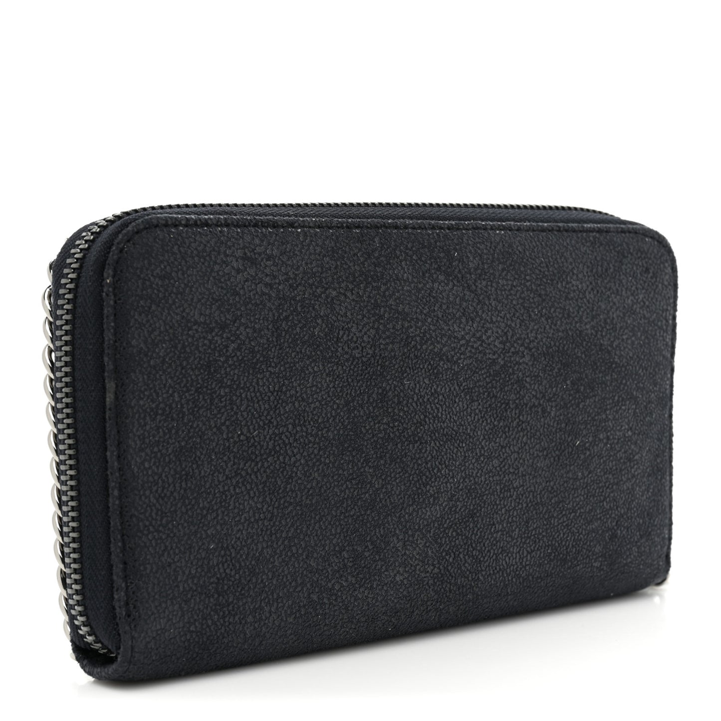 Shaggy Deer Falabella Zip Around Wallet Navy