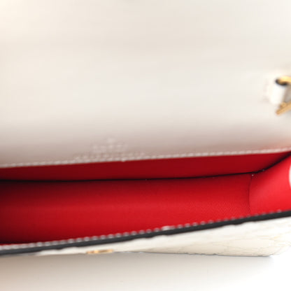 Gucci Guccissima Mini Cherry Chain Bag White 5 of 7