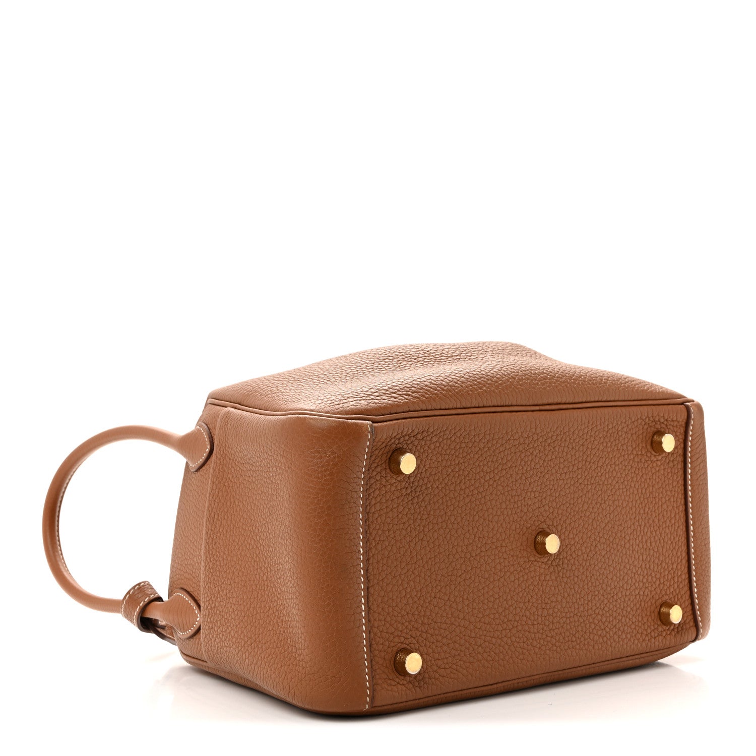 Hermes Taurillon Clemence Lindy 26 Gold Gold 4 of 14