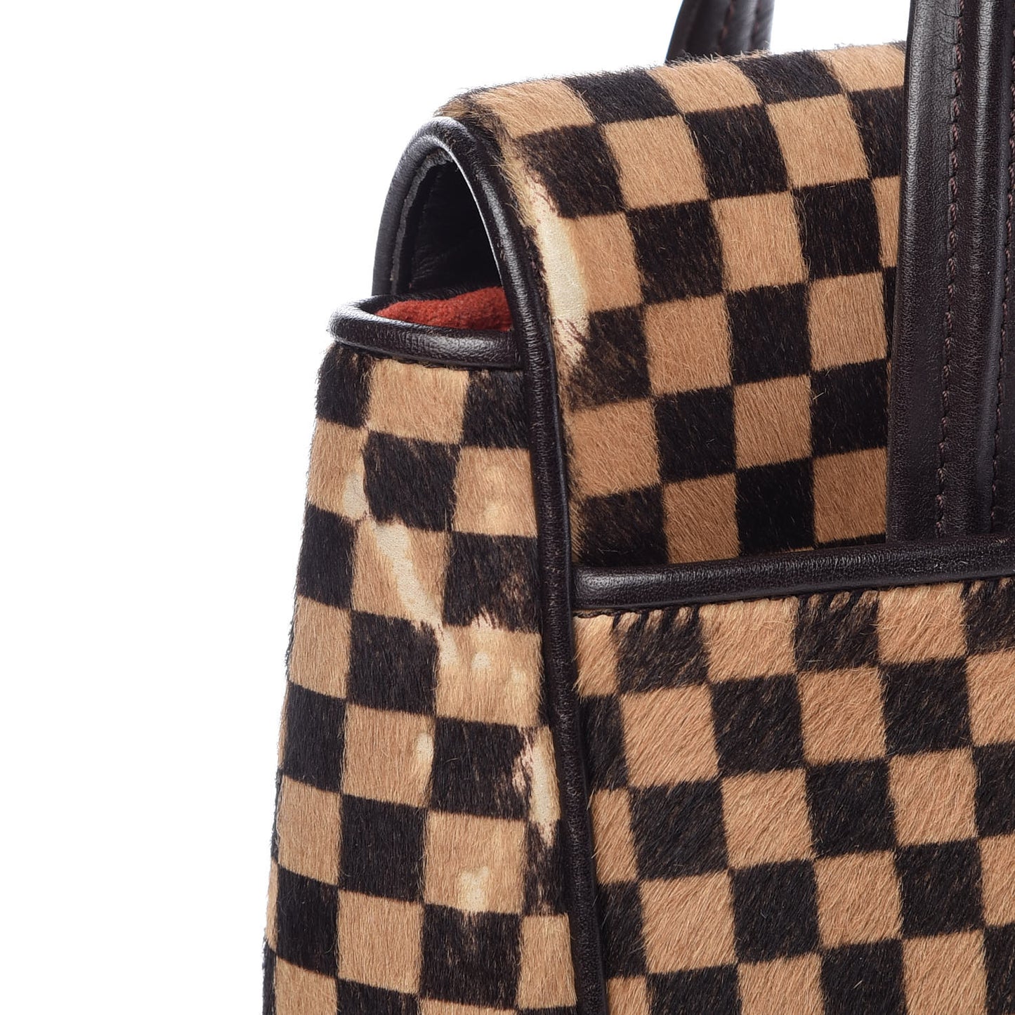 Damier Calf Hair Sauvage Lionne