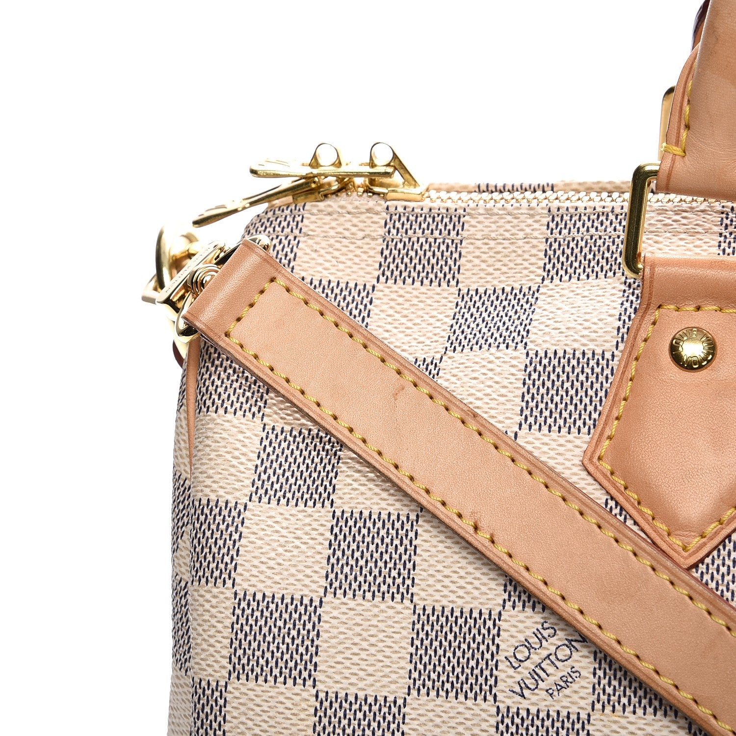 Louis Vuitton Damier Azur Speedy Bandouliere 30 12 of 15