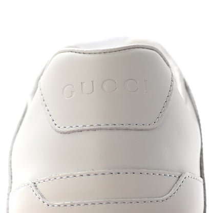 Gucci Calfskin Womens Interlocking G Sneakers 37 White 8 of 13