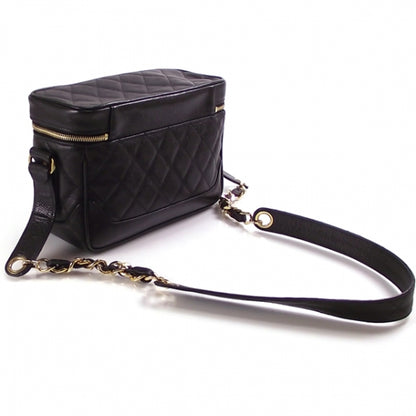 Chanel Vintage Caviar CC Quilted Camera Case Bag cd23396 4 of 13