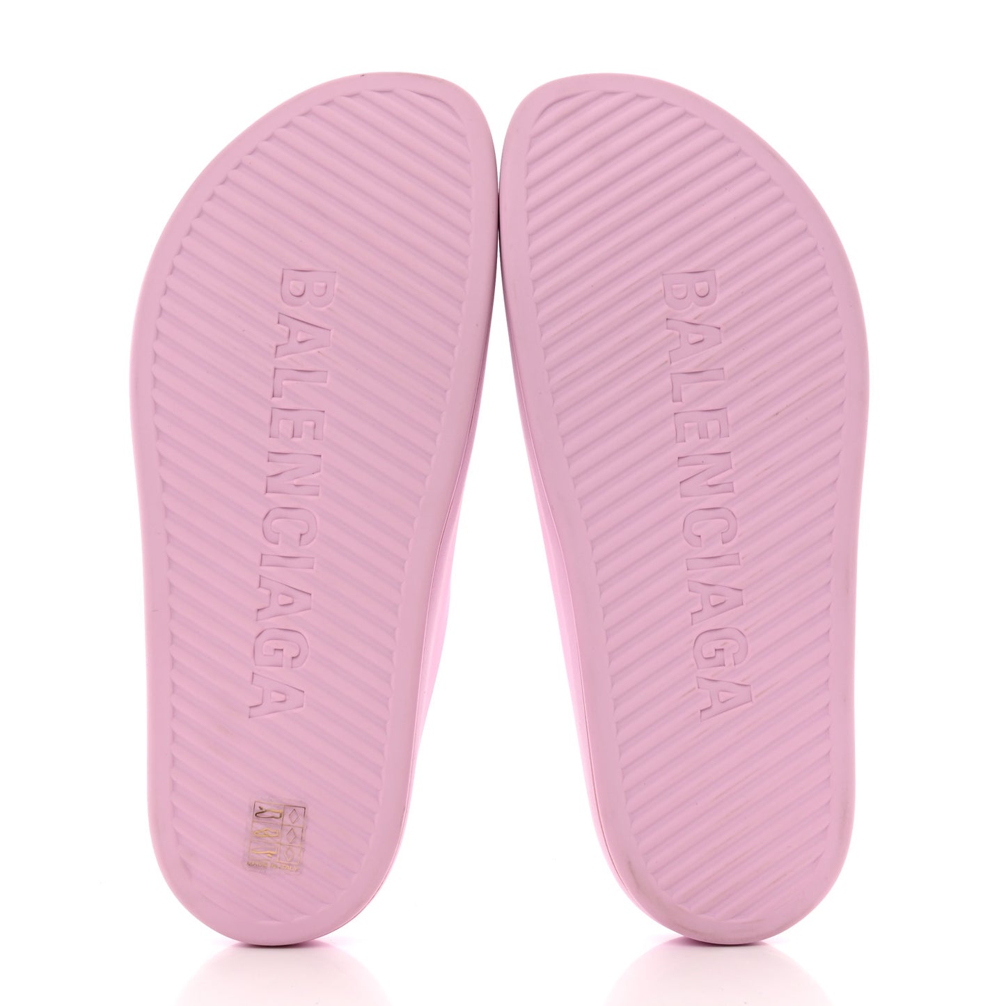 Rubber Eva Logo Womens Pool Slide Sandals 42 Pink