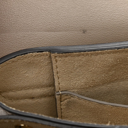Chloe Suede Calfskin Small Faye Shoulder Bag Motty Grey 12 of 16