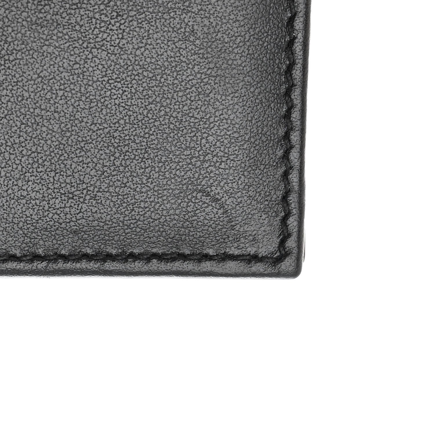 Gucci Calfskin Matelasse GG Marmont Card Case Wallet Black 11 of 14