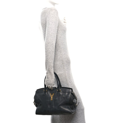 Saint Laurent Sheepskin Medium Cabas Chyc Black 2 of 10