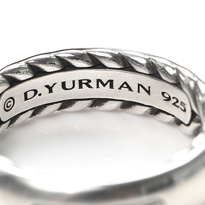 David Yurman Sterling Silver 6mm Streamline Band Ring 62 10 5 of 5