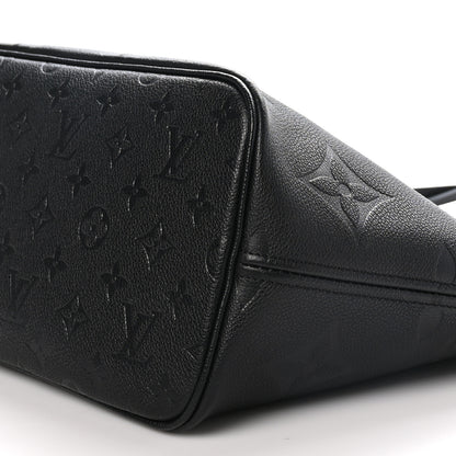 Louis Vuitton Empreinte Monogram Giant Neverfull MM Black 10 of 10