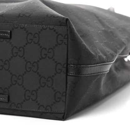 Gucci Nylon Monogram Gifford Tote Black 9 of 10