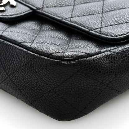 Chanel Caviar Quilted East West Flap Black 10 of 10