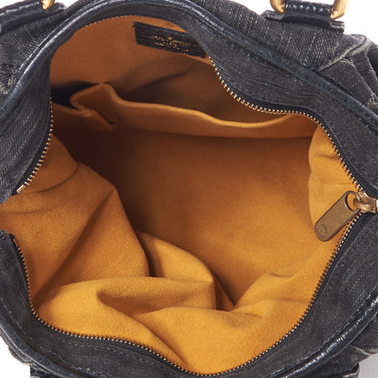 Louis Vuitton Denim Neo Cabby MM Black 4 of 7