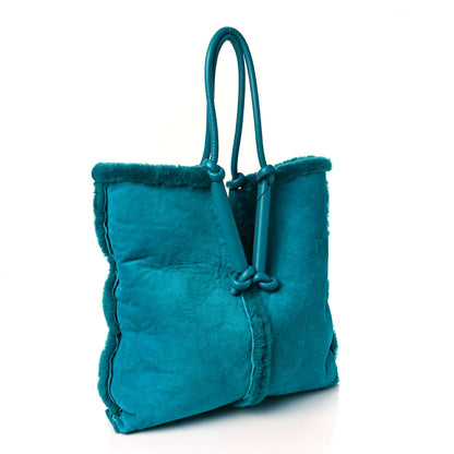 Bottega Veneta Shearling Reversible Tote Blaster 4 of 8