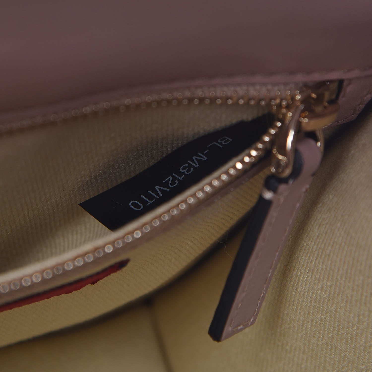 Valentino Garavani Vitello Small Glam Lock Rockstud Flap Poudre 7 of 8