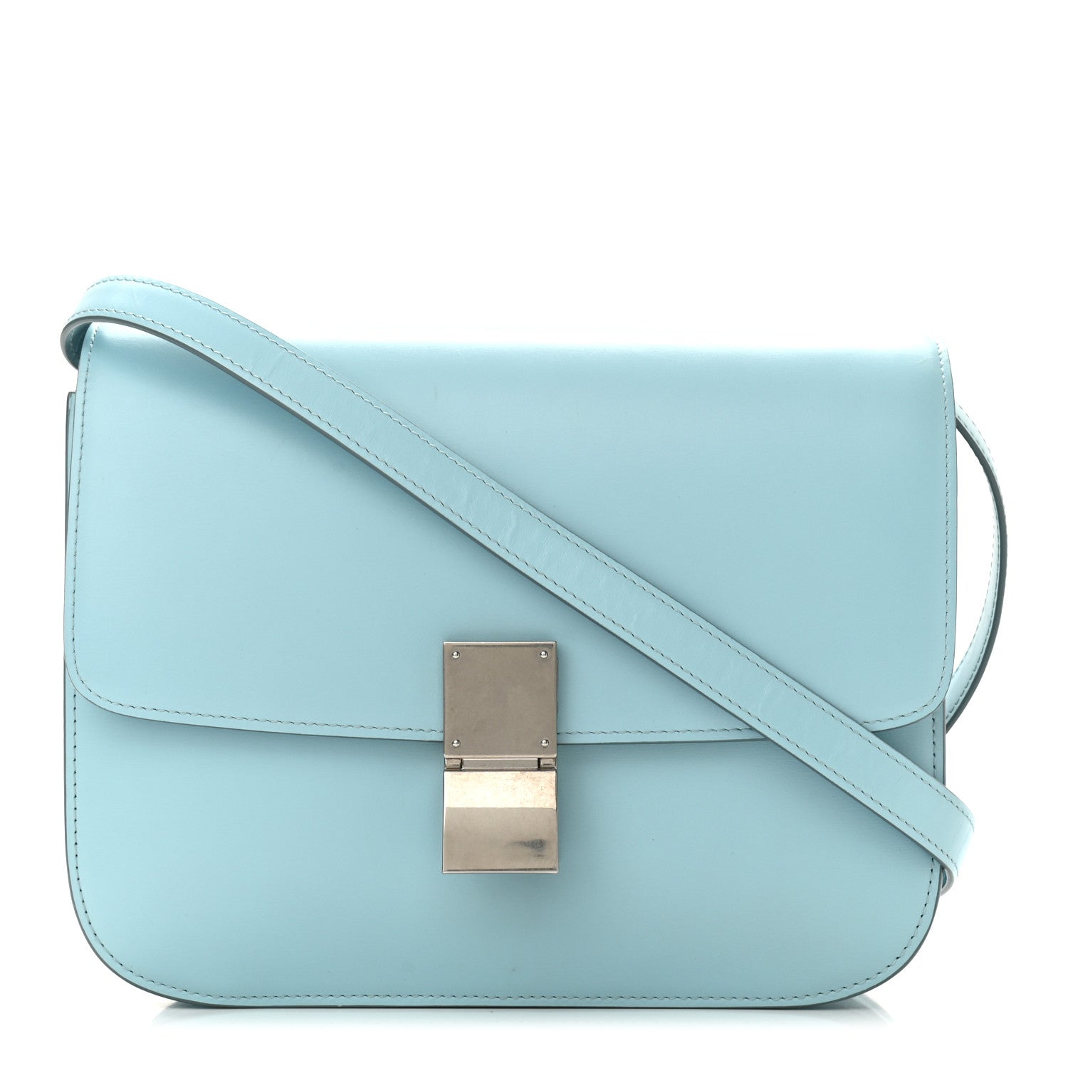 Celine Box Calfskin Medium Classic Box Flap Bag Pool 1 of 15