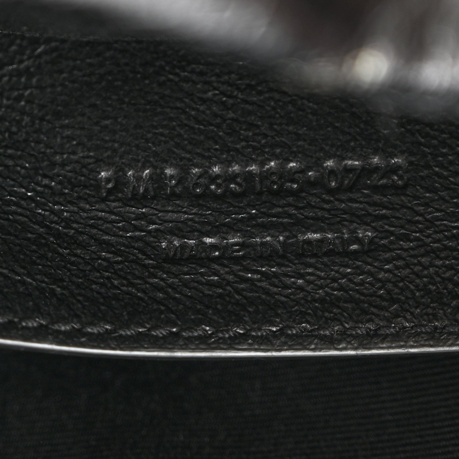 Saint Laurent Crinkled Calfskin Matelasse Monogram Baby Niki Chain Satchel Black 7 of 11