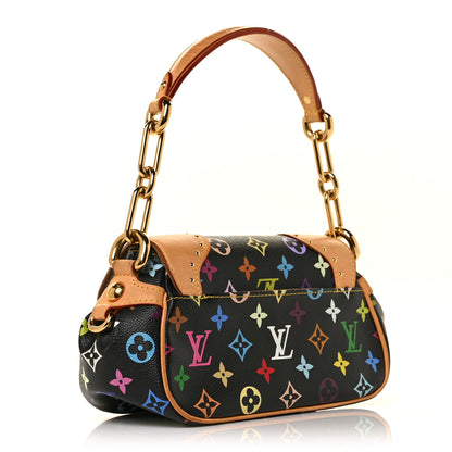 Louis Vuitton Monogram Multicolor Marilyn Black 4 of 19