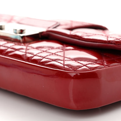 Christian Dior Patent Cannage Miss Dior Promenade Pouch Red 10 of 10