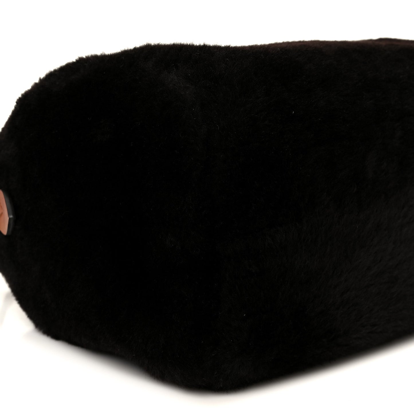 Shearling Monogram LV Ski Cozygram Speedy Bandouliere 25 Chocolate Cream