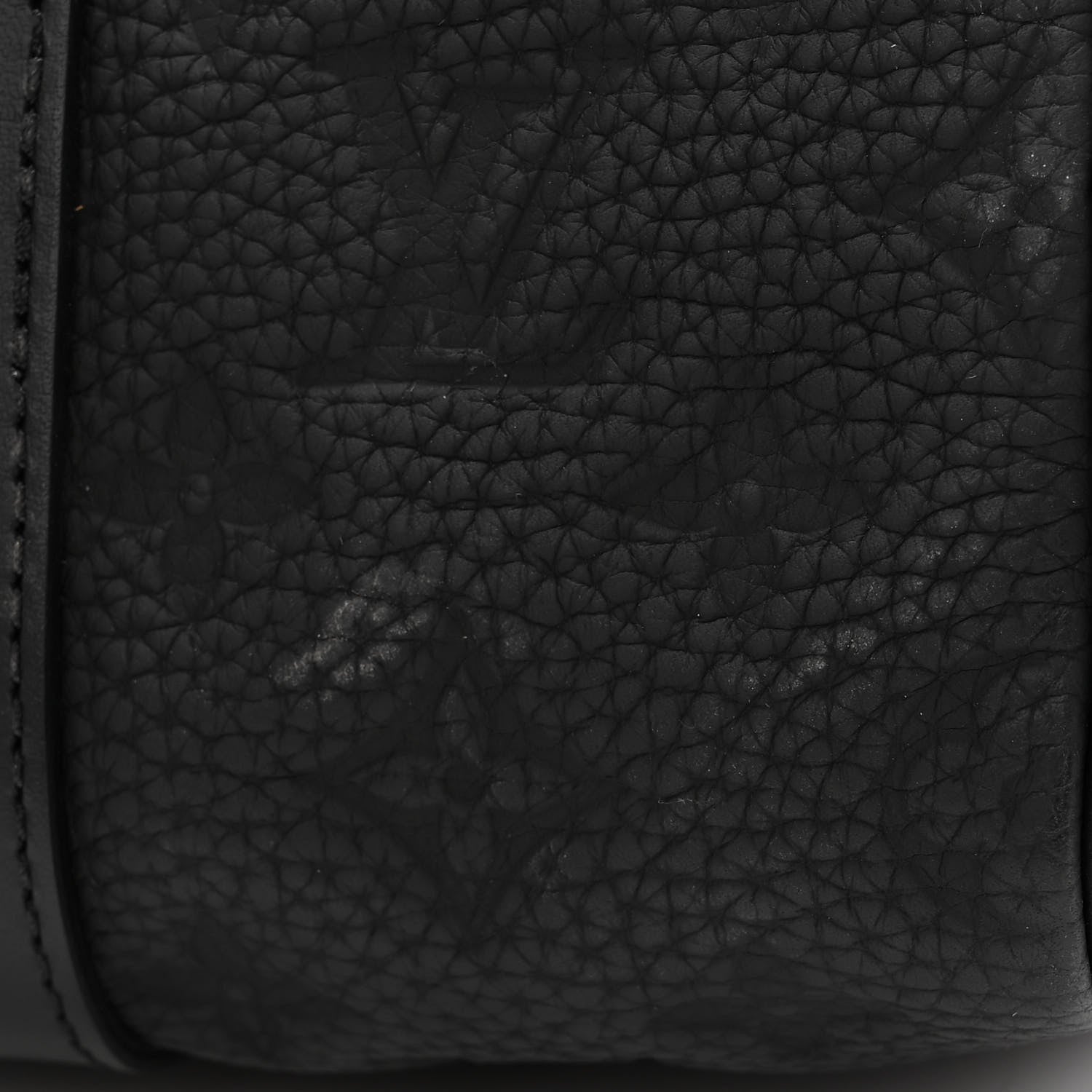 Louis Vuitton Monogram Taurillon Keepall Bandouliere 25 Black 11 of 11