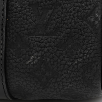 Louis Vuitton Monogram Taurillon Keepall Bandouliere 25 Black 11 of 11
