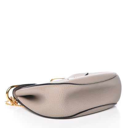 Chloe Grained Lambskin Drew Shoulder Bag Motty Grey 4 of 10