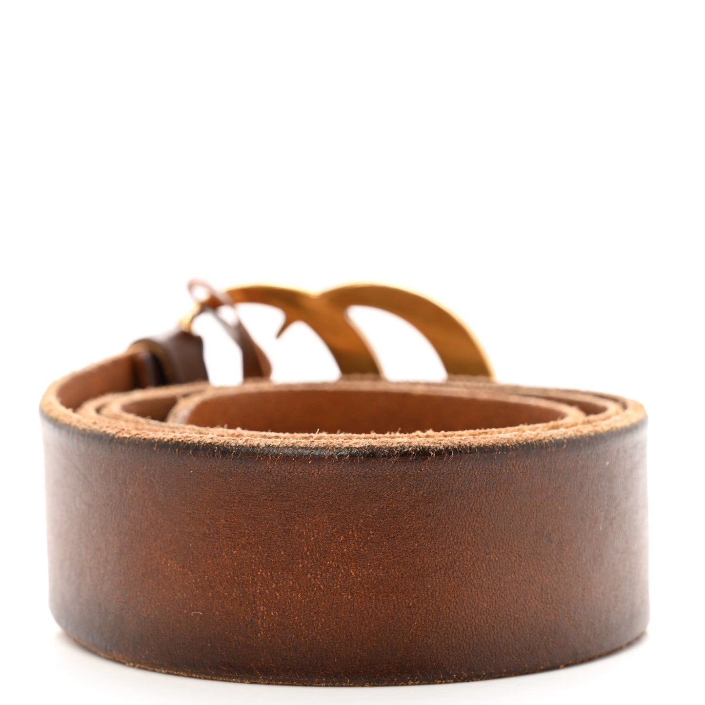Faded Calfskin Double G 40mm Belt 80 32 Cuir