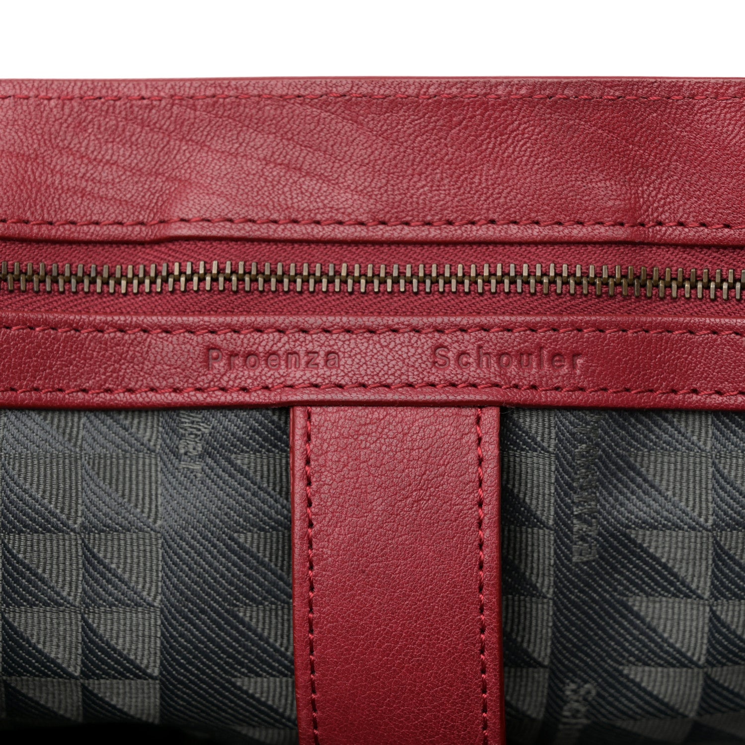 Proenza Schouler Lambskin Large PS1 Satchel Chianti 6 of 18