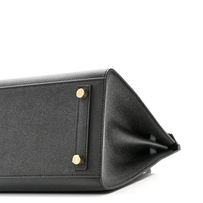 Hermes Epsom Birkin Sellier 25 Black 10 of 11