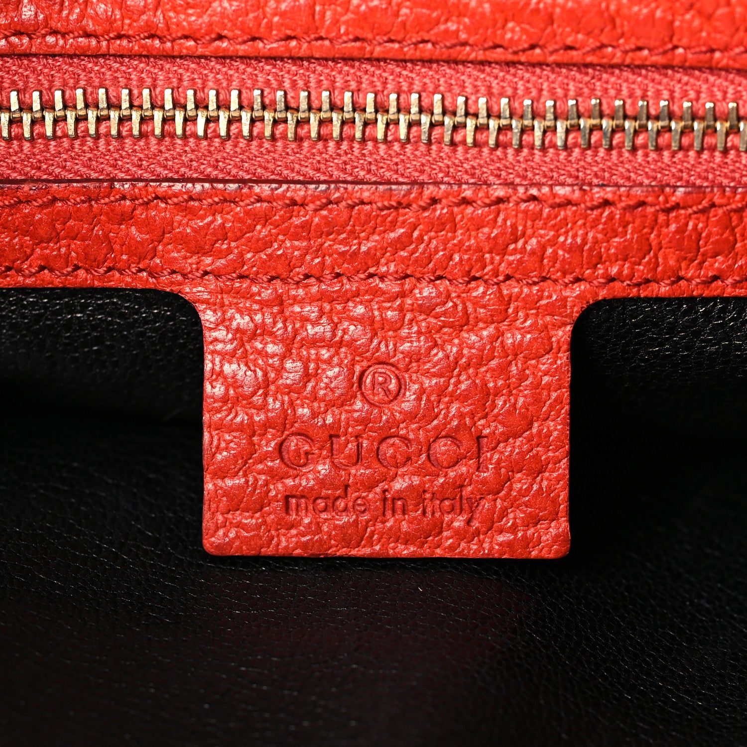 Gucci Calfskin Small Jackie O Hobo Dark Orange 6 of 12