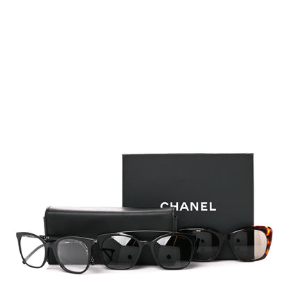 Chanel CC Clip On Sunglasses Set 5392 Black 11 of 11