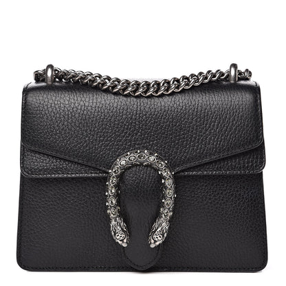 Gucci Calfskin Mini Dionysus Shoulder Bag Black 1 of 12