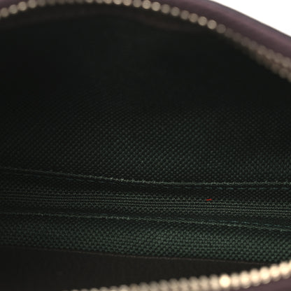 Gucci GG Supreme Monogram Textured Dollar Calfskin Web Mini Ophidia Shoulder Bag Beige Ebony New Acero 5 of 12