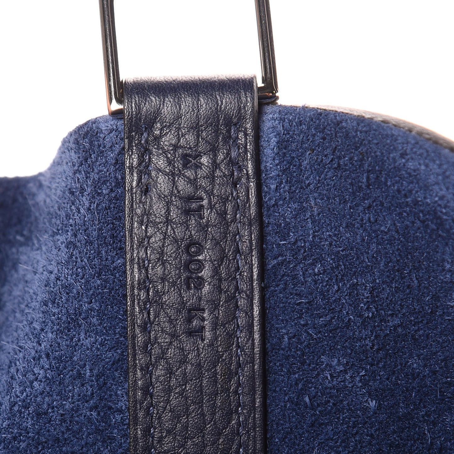 Taurillon Clemence Picotin Lock 26 GM Bleu Nuit