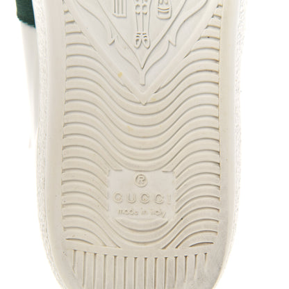 Gucci Calfskin Web Studded Arrow Ace Sneakers 38 White 9 of 12