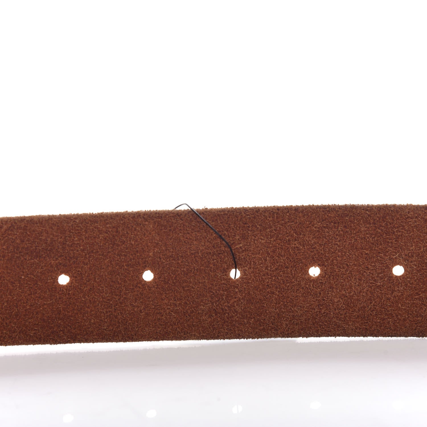 Gucci Calfskin Brass Feline Buckle Belt 90 36 Toscano 4 of 5