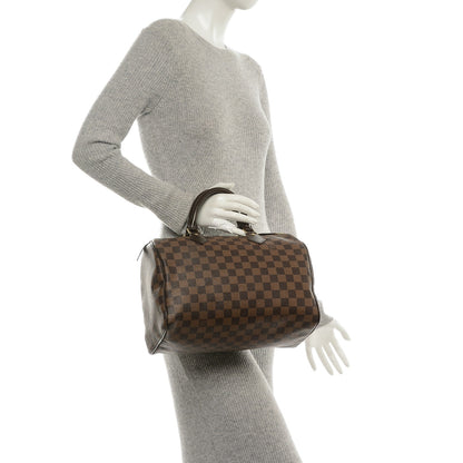 Louis Vuitton Damier Ebene Speedy 30 2 of 7
