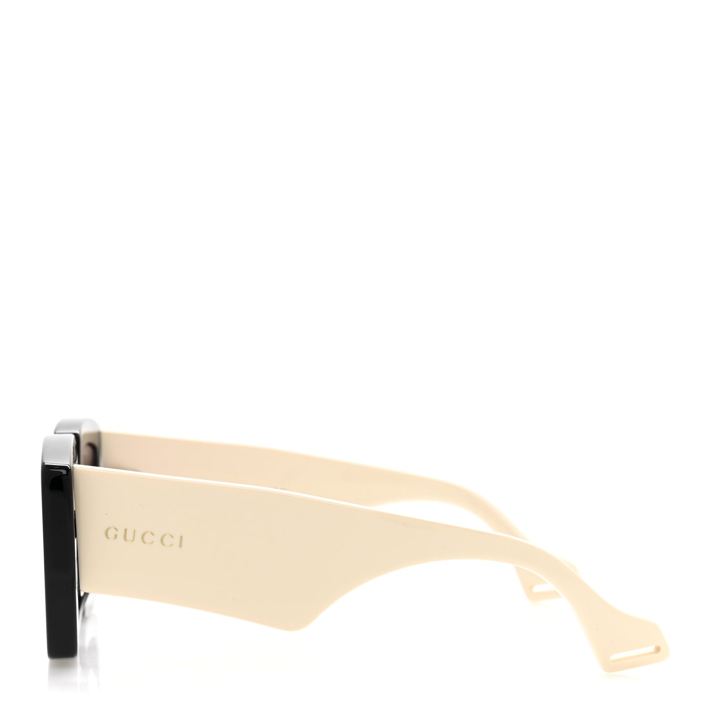 Square Frame Sunglasses GG0630S Black Ivory