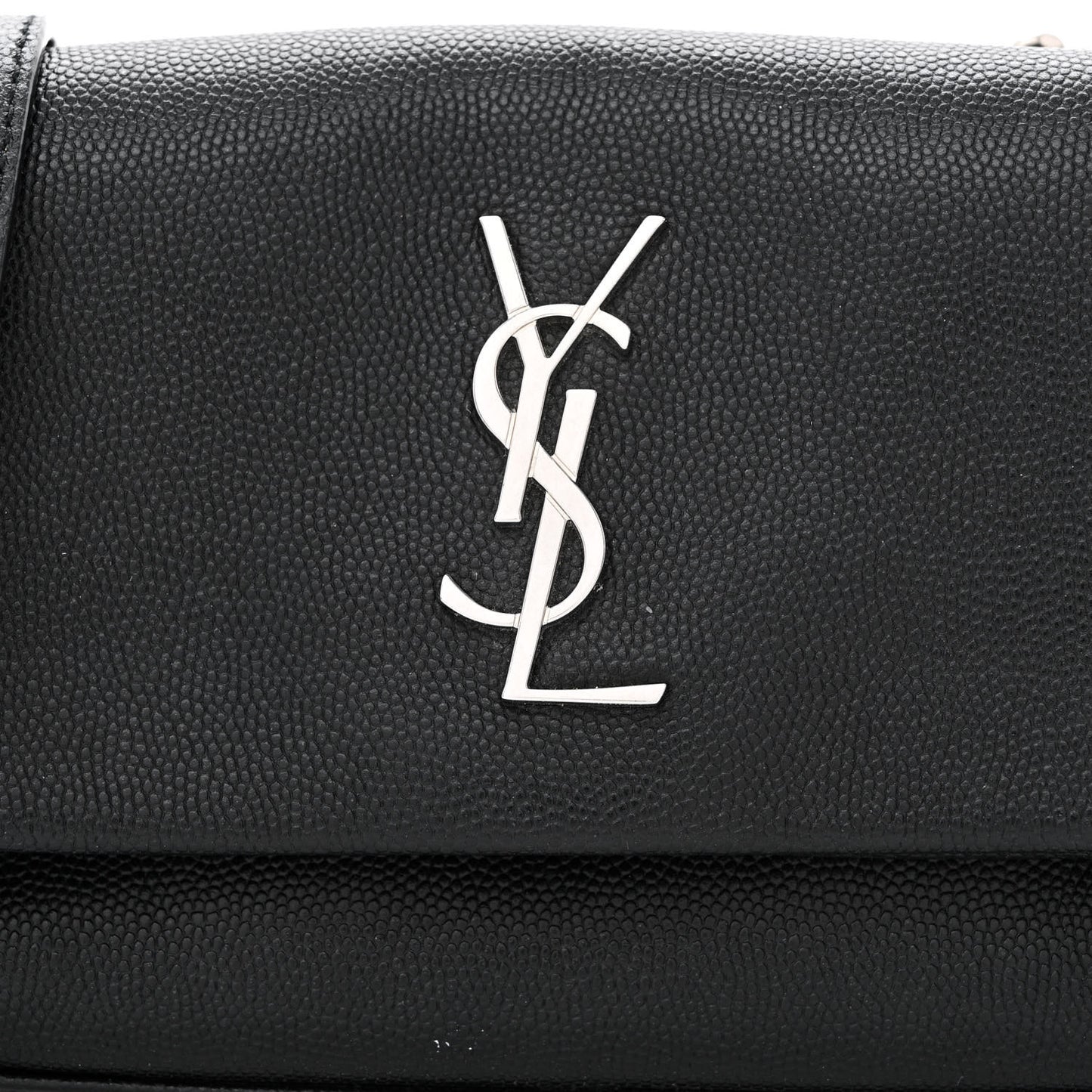 Grain De Poudre Monogram Toy West Hollywood Fold-Over Bag Black