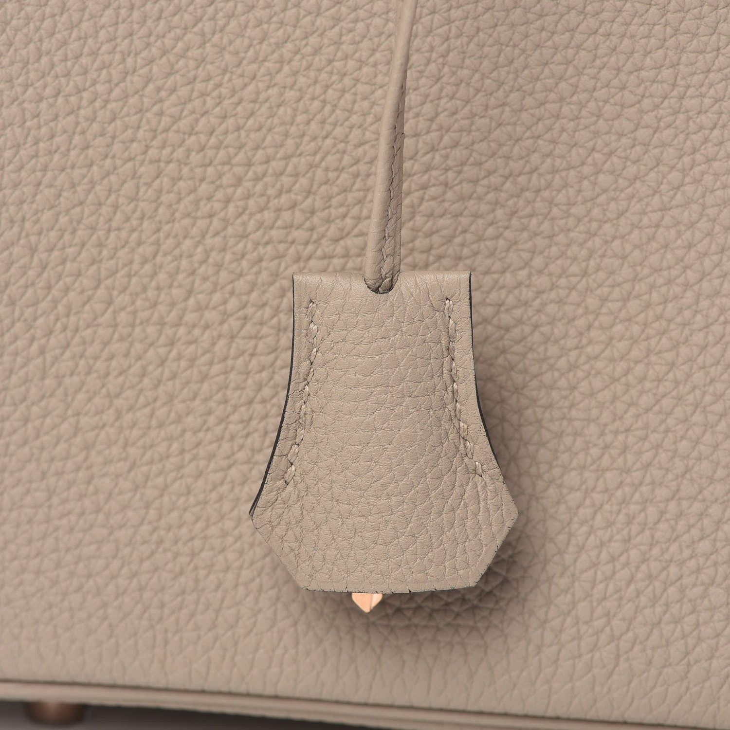 Hermes Togo Birkin 25 Gris Tourterelle 17 of 38