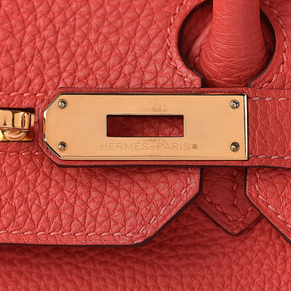 Hermes Togo Birkin 35 Rouge Pivoine 31 of 39