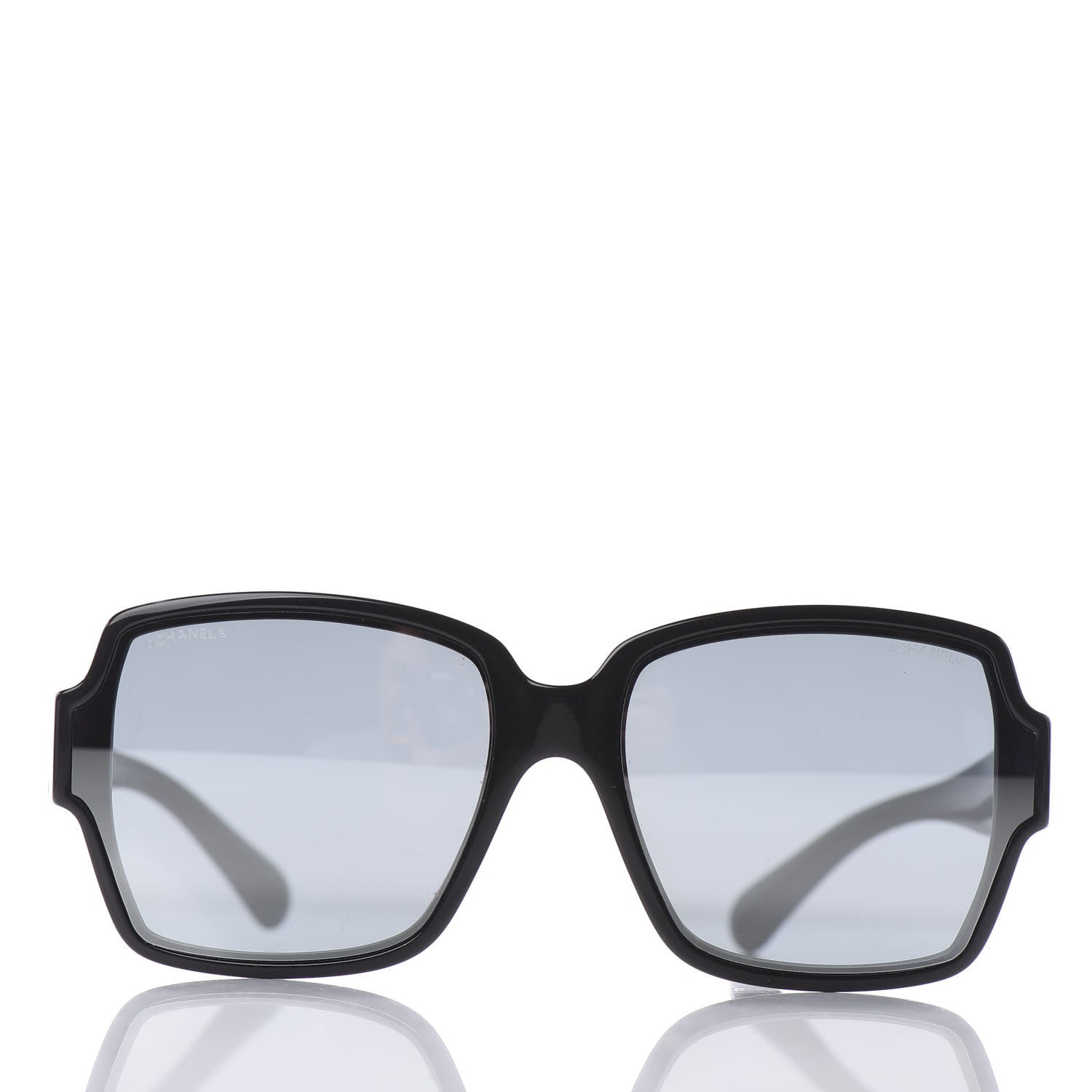 Chanel Acetate Square CC Sunglasses 5385 Black 2 of 6