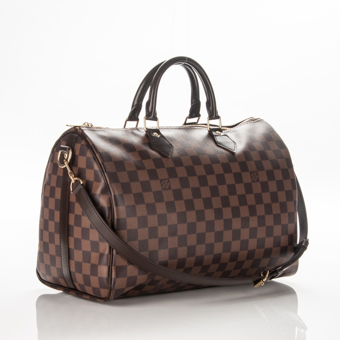 Damier Ebene Speedy Bandouliere 35