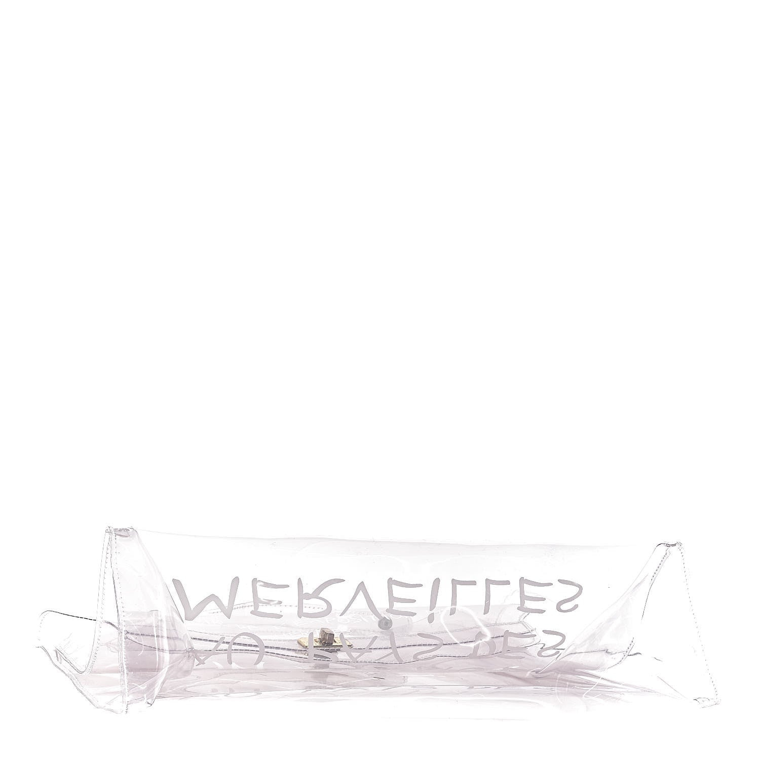 Hermes Vinyl Souvenir De L'Exposition Kelly Transparent 4 of 7