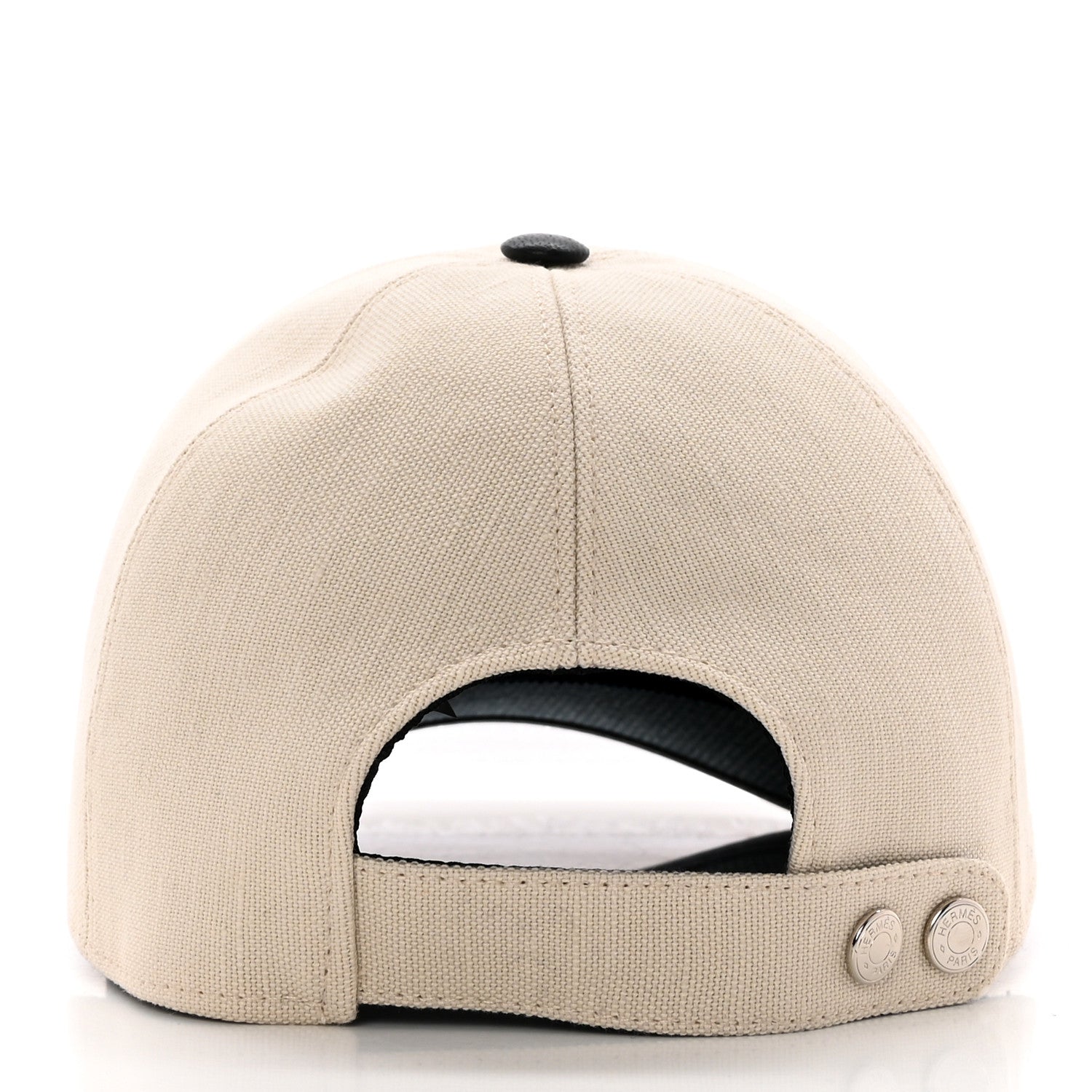 Hermes Cotton Tess Pop Cap 58 Ecru Marine 6 of 10