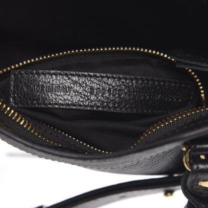 Balenciaga Chevre Gold Metallic Edge Hardware Mini Cityscarf Black 9 of 11