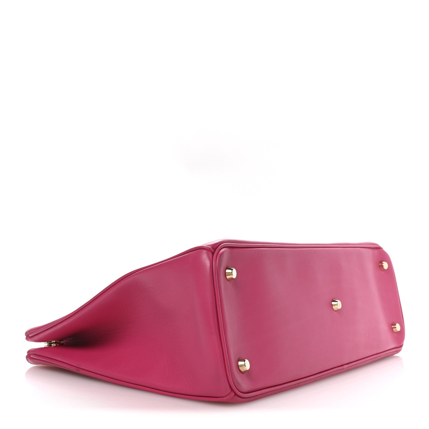Christian Dior Smooth Calfskin Large Diorissimo Tote Fuchsia 5 of 12