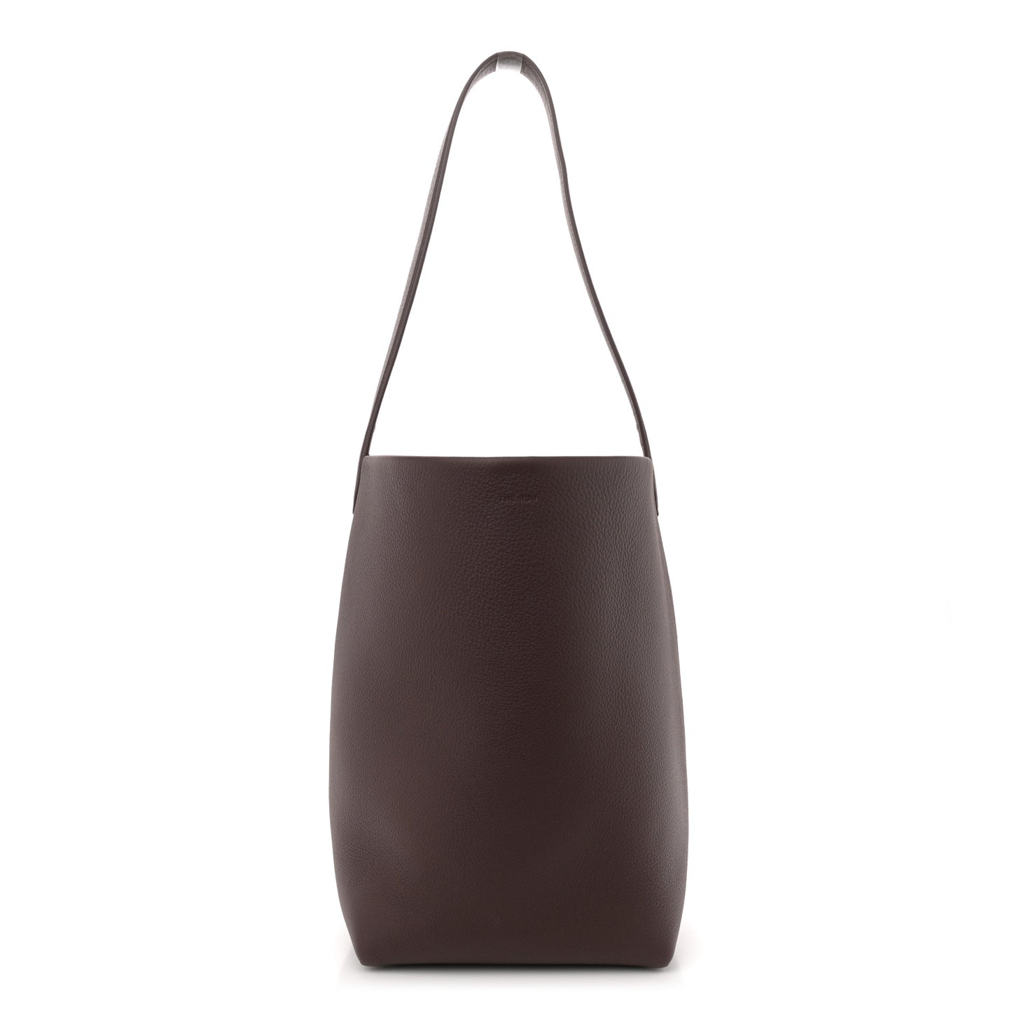 Grained Calfskin Medium N/S Park Tote Acajou